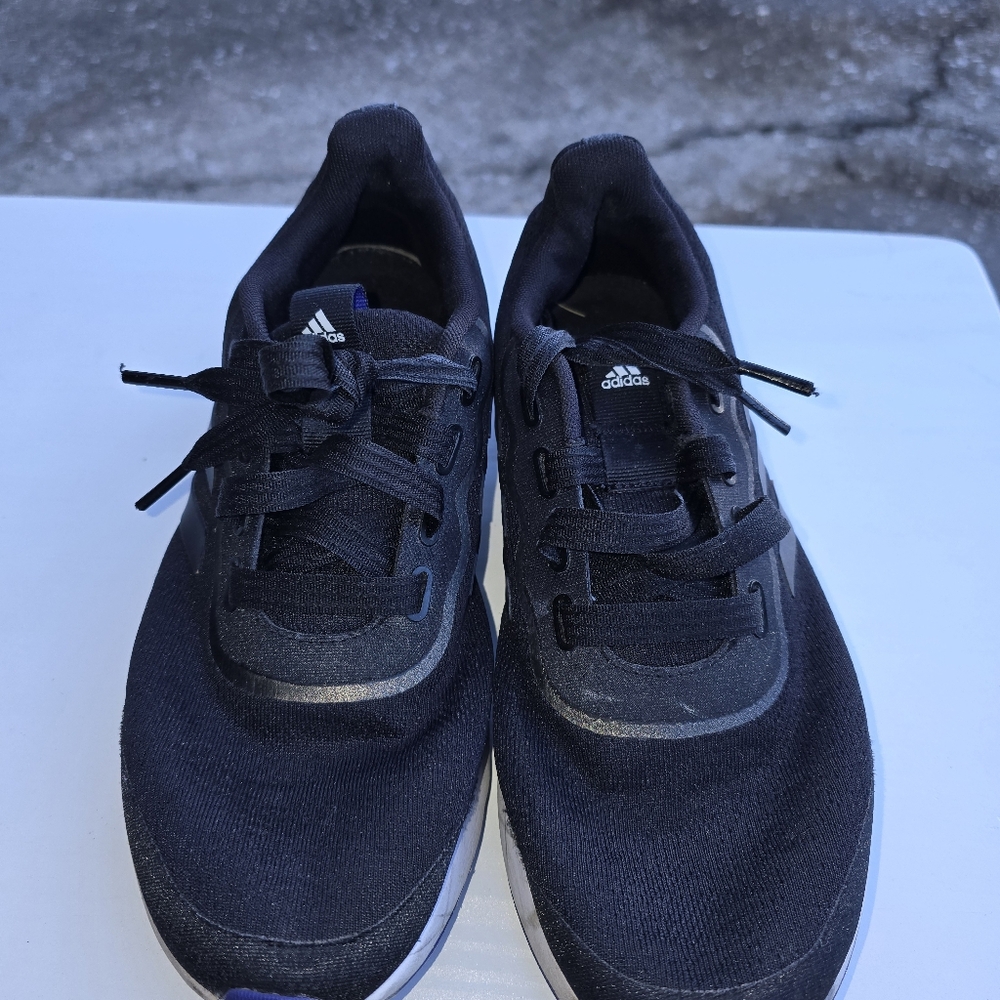 Adidas Womens QTRacer Sport FY5678Black Running Shoes Sneakers Size 8 - Picture 2 of 8